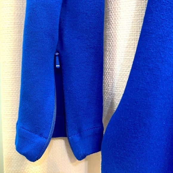 NWOT French Connection Electric Blue Long Sleeve Polyester Blend Dress Size 4 - Picture 9 of 10